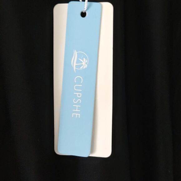 Cupshe  High Neck Mesh Plus Size One Piece Swimsuit  Sz OX - Picture 7 of 9